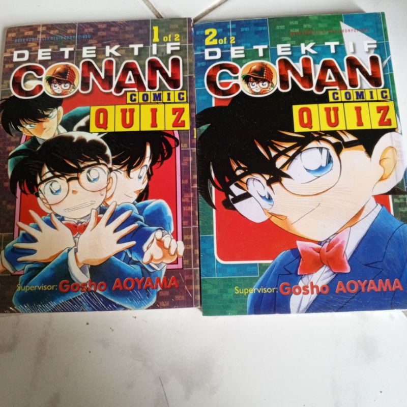 komik detektif Conan comic quiz 1,2