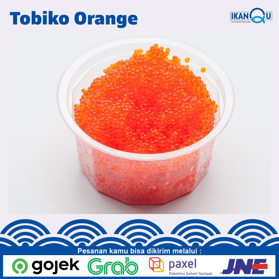 

TOBIKO Premium Orange 100gr Halal │ Telur Ikan Terbang Oren │ original Flying Fish Roe