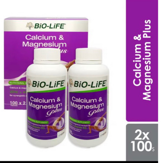BIOLIFE CALCIUM MAGNESIUM PLUS