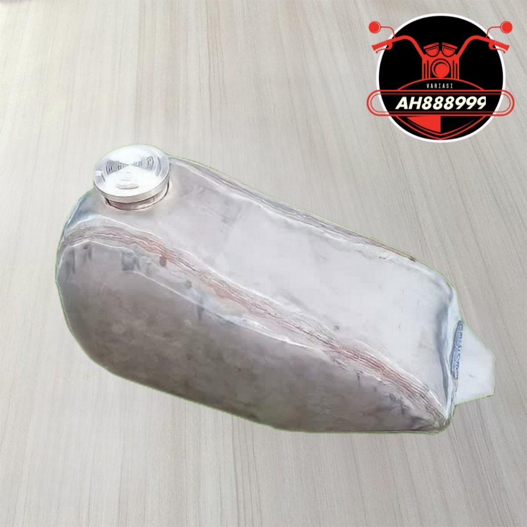 Tangki TS125 dan tutup, bahan besi tebal, tangki motor new