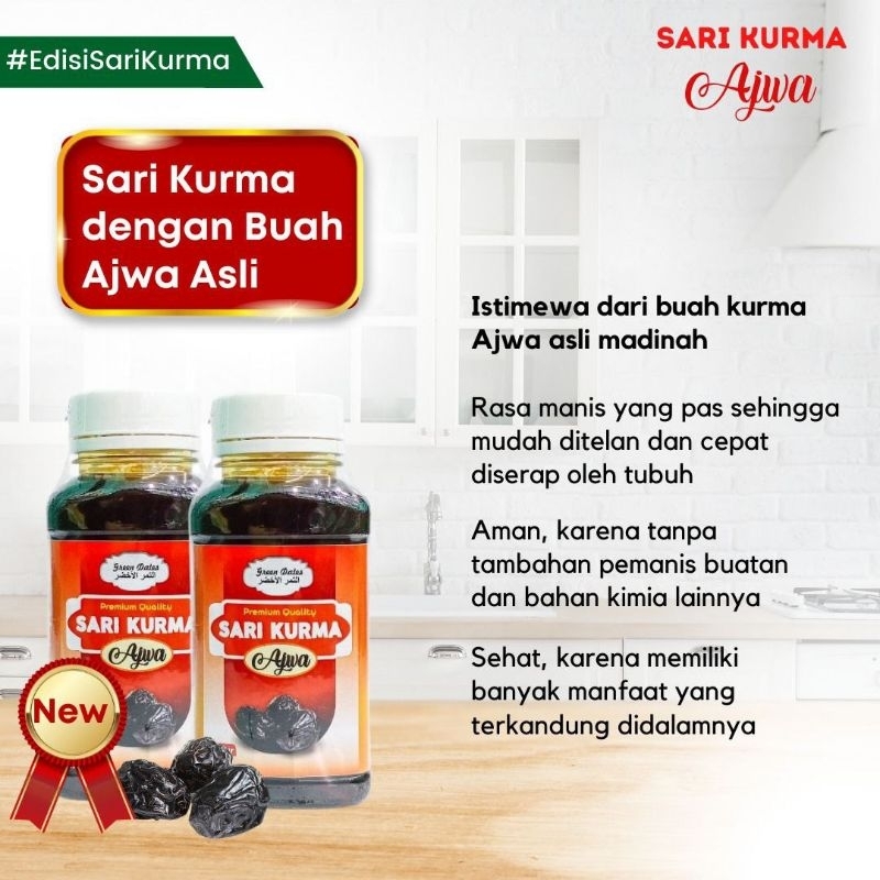 

Sari Kurma Ajwa Asli Madinah