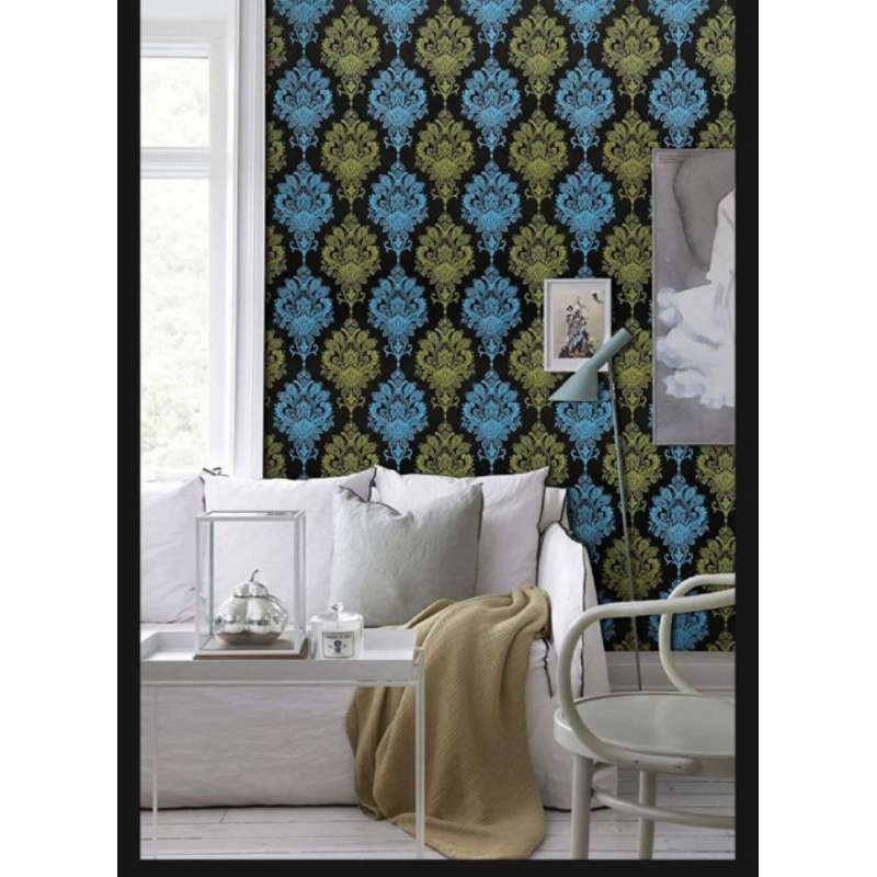 Wallpaper sticker dinding batik 45cmx 10m motif cy1003 bahan Pvc premium  wall sticker