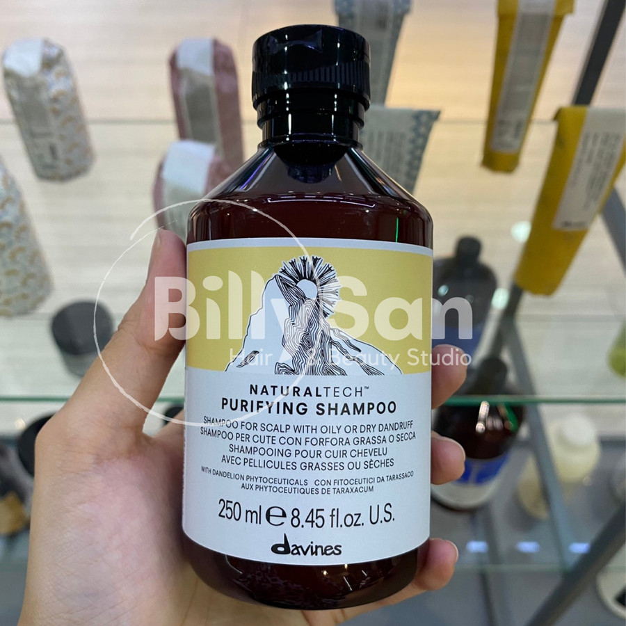 

Davines Purifying Shampoo 250ml. Rambut scalp Ketombe anti Dandruff