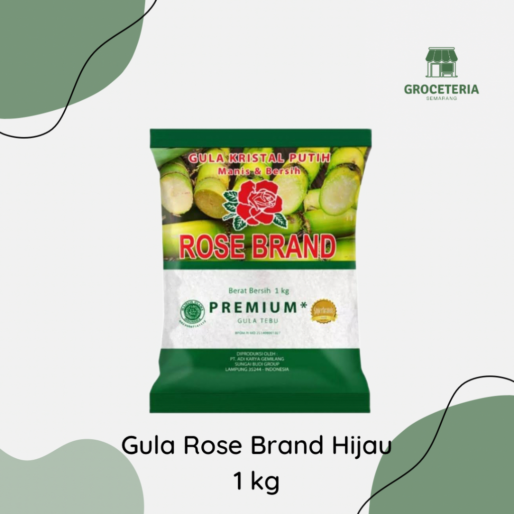 

GULA ROSE BRAND HIJAU 1KG