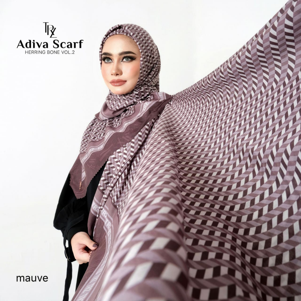 TRZ - Scarf Adiva Vol-2 - Scarf Printing 140x140 - Scarf Syari