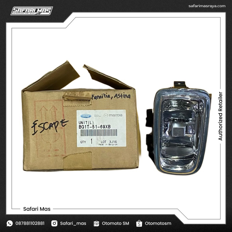Fog Lamp Kiri Mazda Familia, Ford Escape
