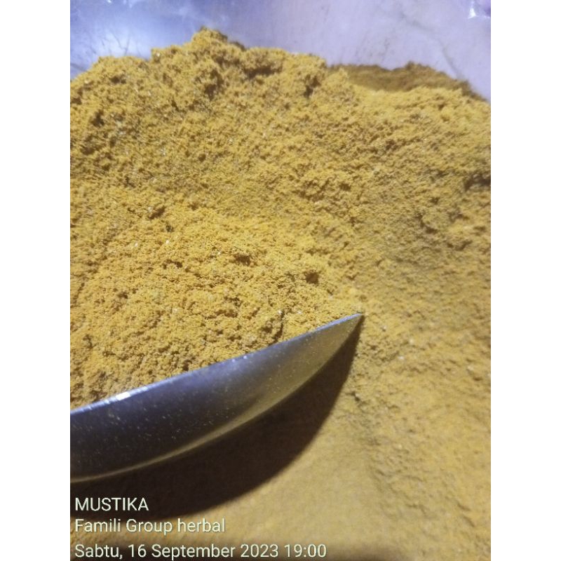 

bubuk herbal temulawak murni