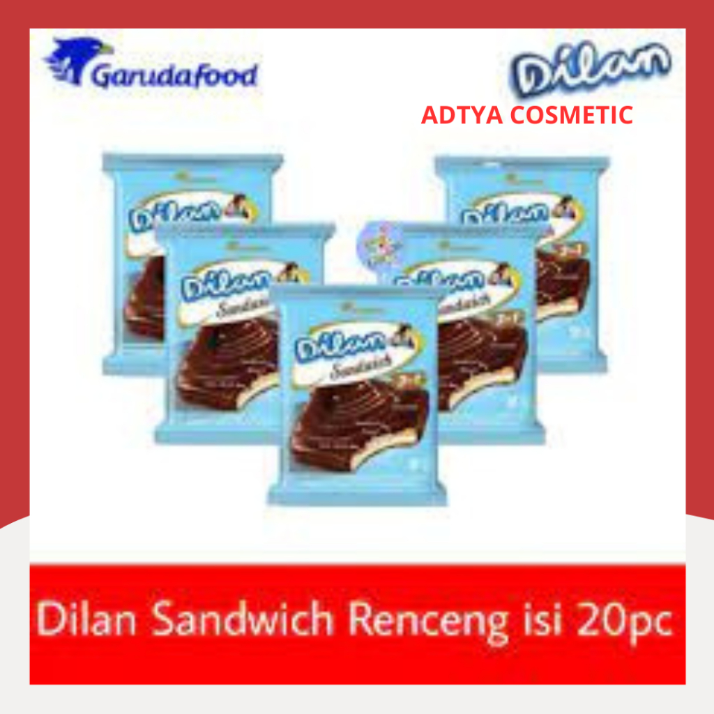 

Dilan Sandwich 1 bungkus isi 20 pcs