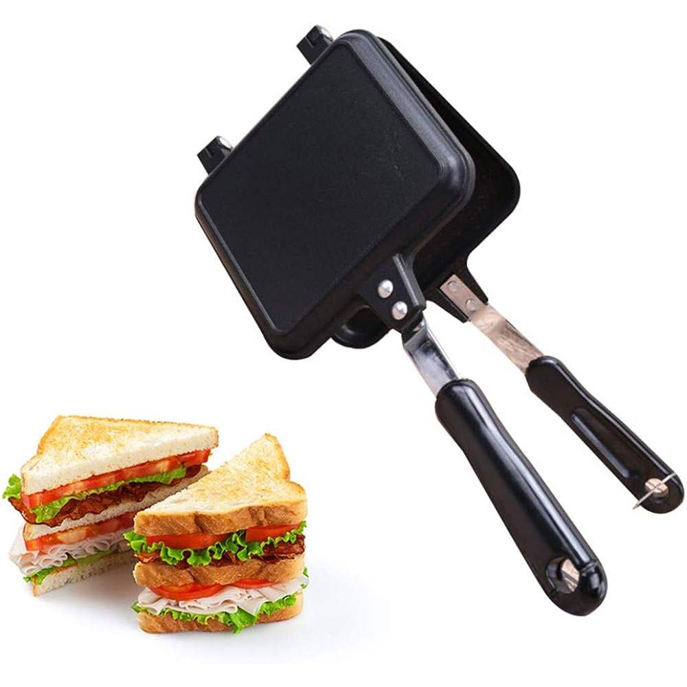 Sandwich Polos / Cetakan Roti / Alat Panggang Roti Sandwich / Sandwich Maker
