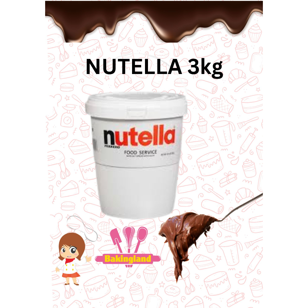 

Selai Cokelat hazelnut nutella 3kg