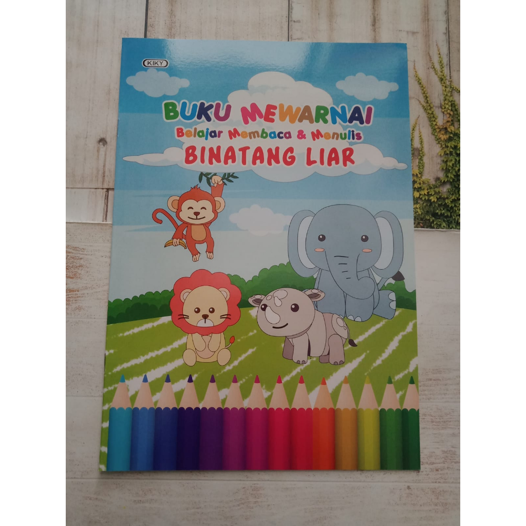 

Buku Mewarnai Membaca dan Menulis KIKY