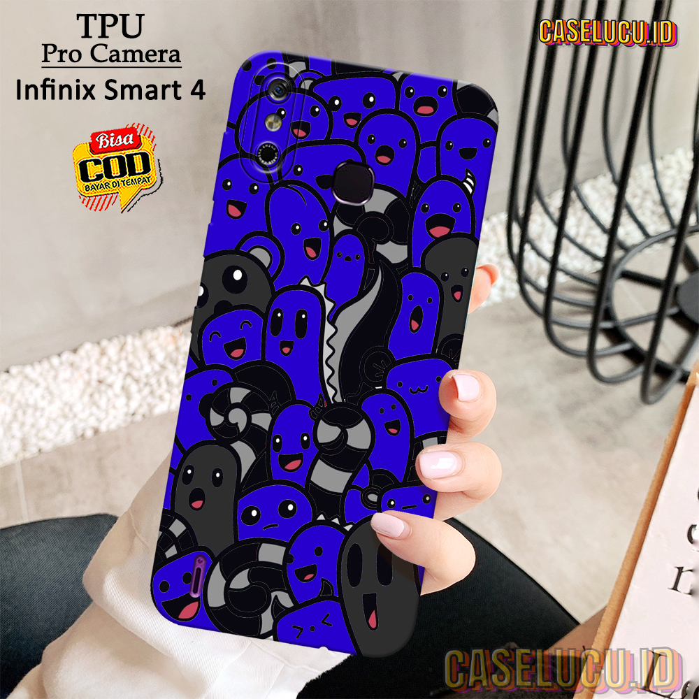 Casing Hp Infinix Smart 4 Terbaru - Fashion Case Grafiti - Case Infinix Smart 4 - Soft Case Hp Infin