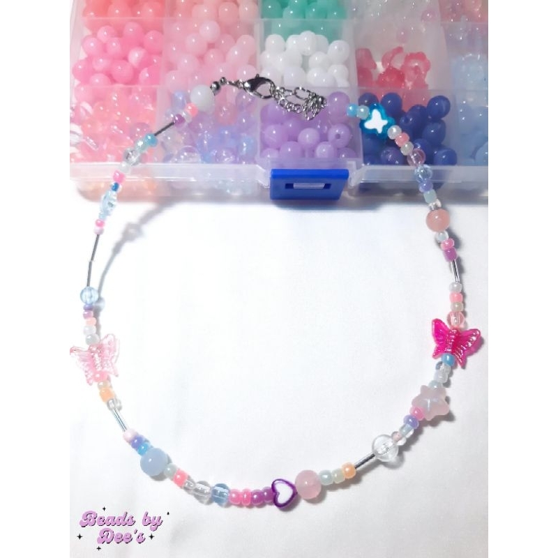 Kalung manik-manik | beads necklace | kalung manik korea | LANA necklace by Dee's
