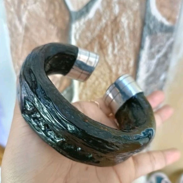 Gelang akar bahar tipe C jumbo babong super cakep