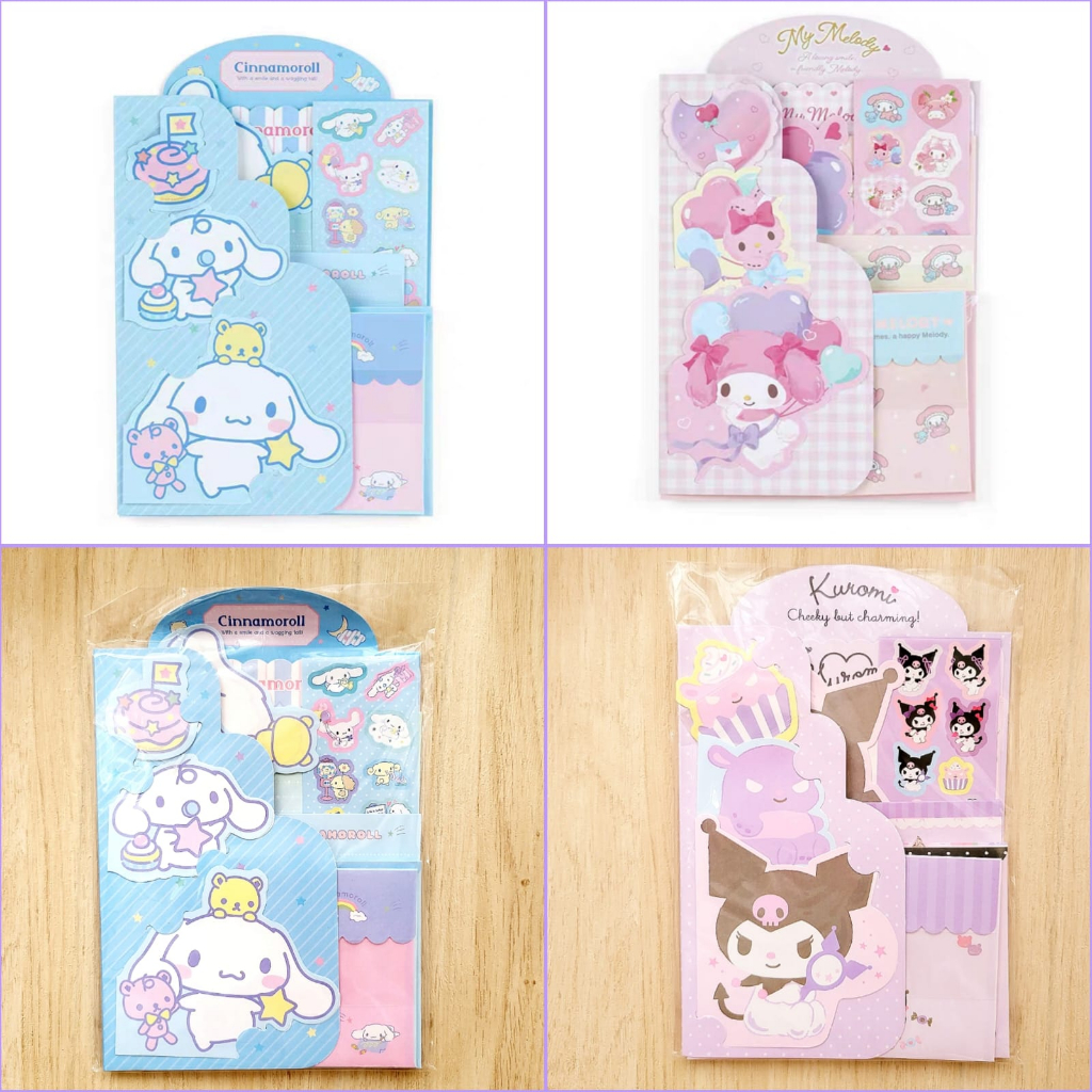 

set kertas surat memo stiker