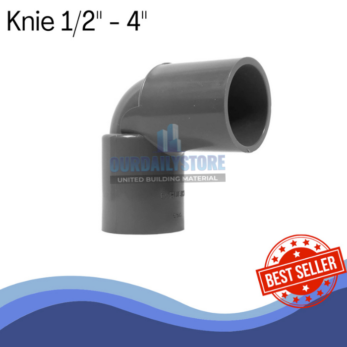 Knee / L / Keni / Elbow Pvc 3 Inch