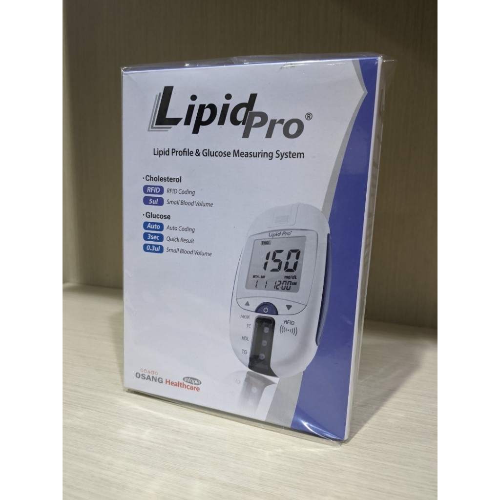 Alat Cek Kolesterol Trigliserida HDL LDL Meter Lipid Pro