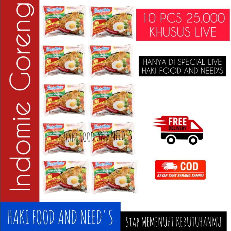 

Indomie Goreng 10 Bungkus Bekasi Jabodetabek