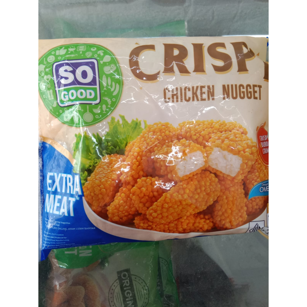 

SO GOOD CRISPY CHICKEN NUGGET 400GR