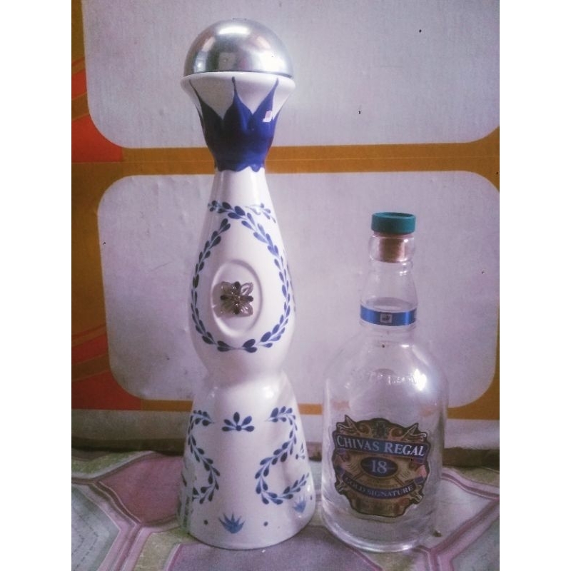 botol bekas minuman import clase azul bonus civas18
