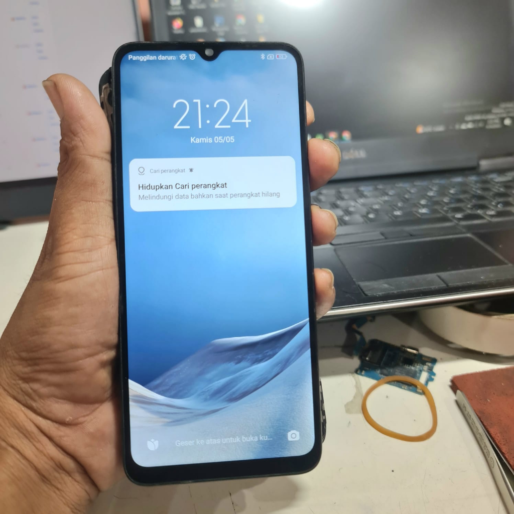 Lcd Fullset Xiaomi Redmi 10c Copotan Original Lcd set Frame