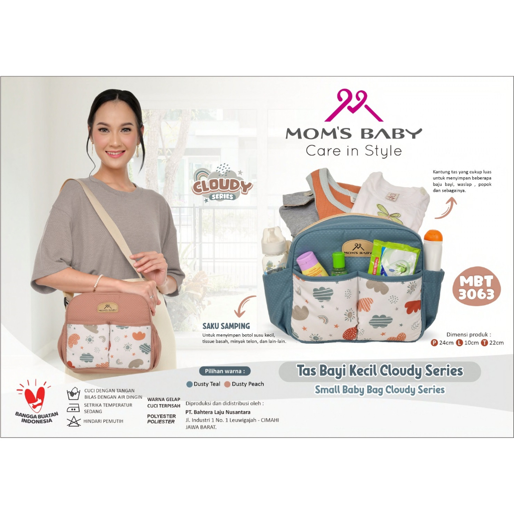 Mom's Baby Tas Bayi Cloudy Series