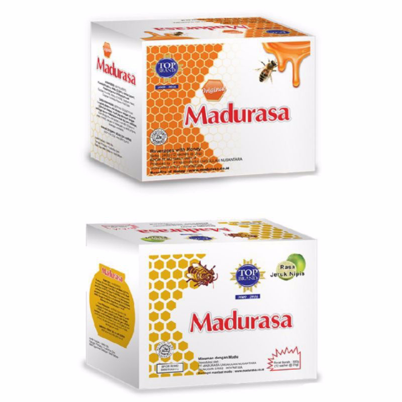 

Madurasa 12 sachet Original Jeruk Nipis - Madu Sachet Madu Murni Madurasa Honey Sachet