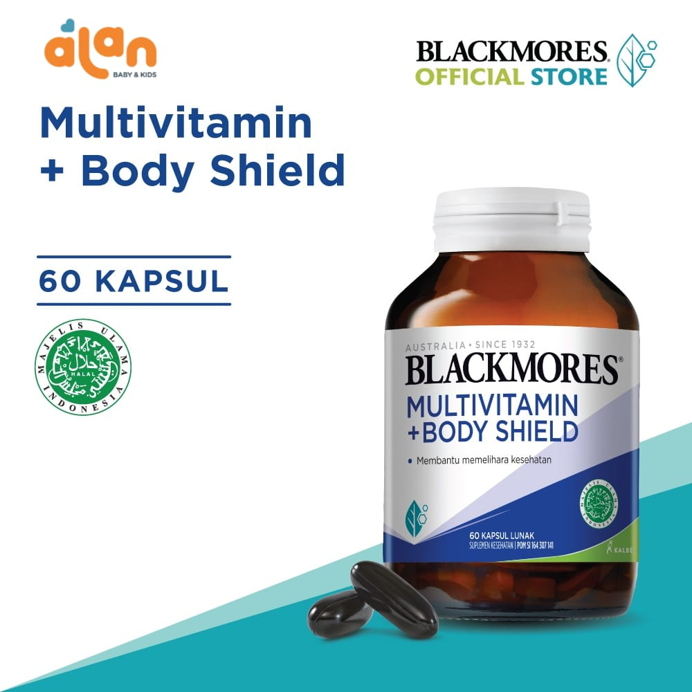 Alan Baby Kids -  Blackmores Multivitamin + Bodyshield 30/60 Kapsul