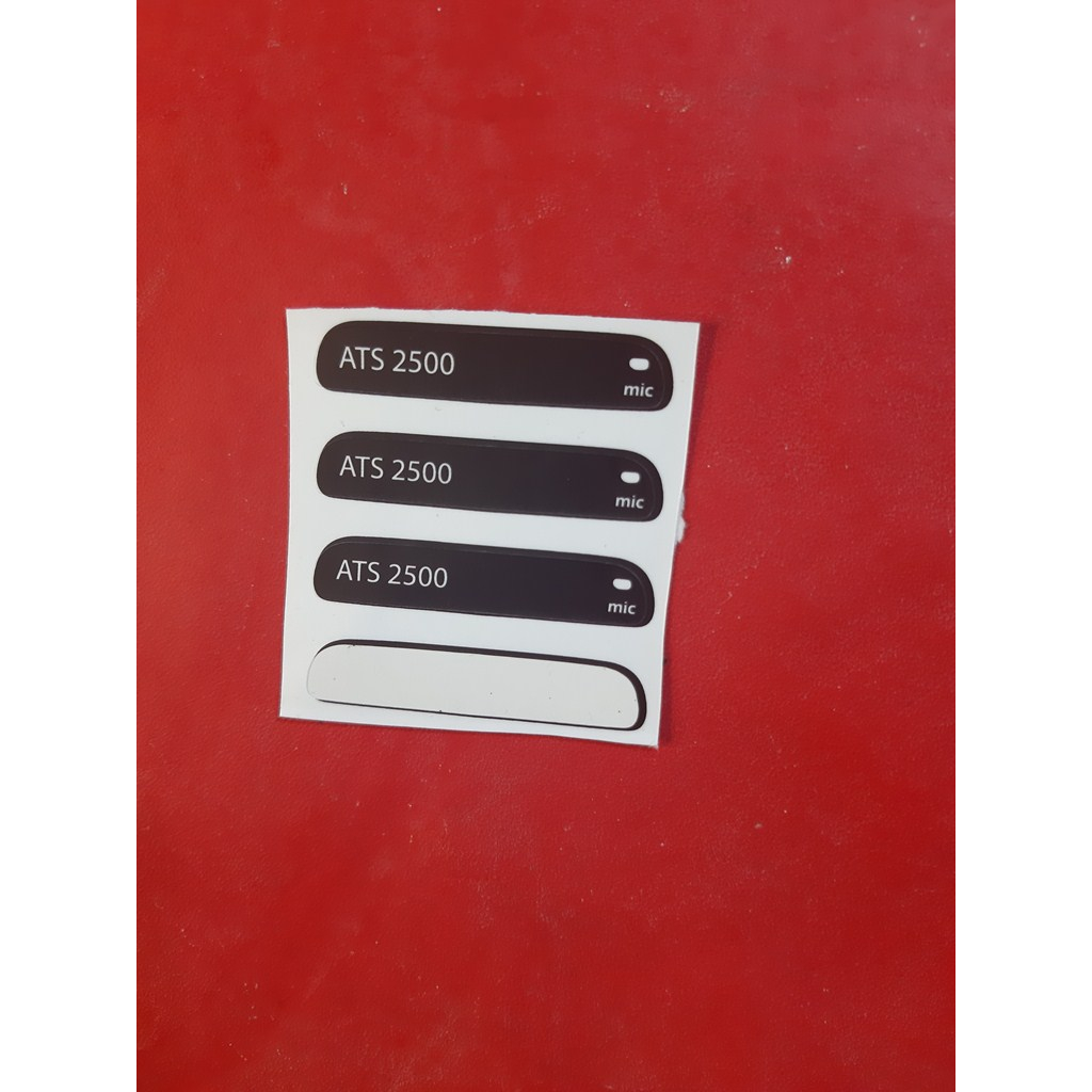Stiker Ht Motorola Ats2500 Sticker Ht Motorola ATS 2500 Label Ht  Motorola Ats2500 Tidak mudah sobek
