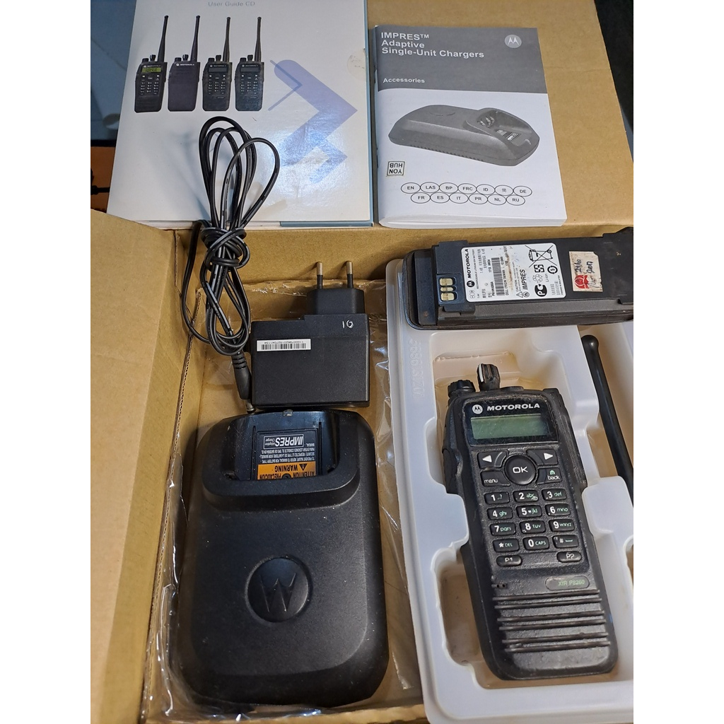 Ht Motorola Xir P8260 Frekuensi Uhf Low Band 350 Mhz Normal Second  Ht Motorola Xir 8260 Digital  No
