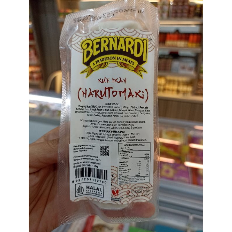 

Kue ikan Narutomaki100gr