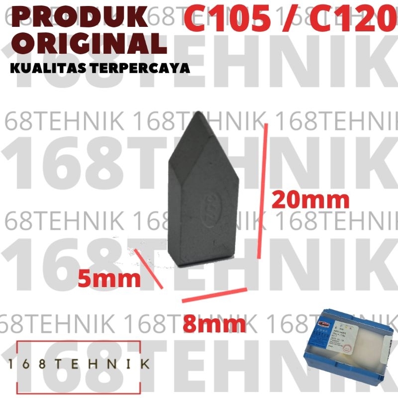 MATA PAHAT WIDIA C120 / WIDIA YG6 C120 CEMENTED CARBIDE ECER / BETEL WIDIA C120 / YG-6 C120 / Mata W