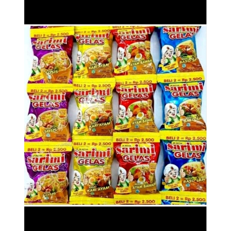 

SARIMIE GELAS 2 RENTENG