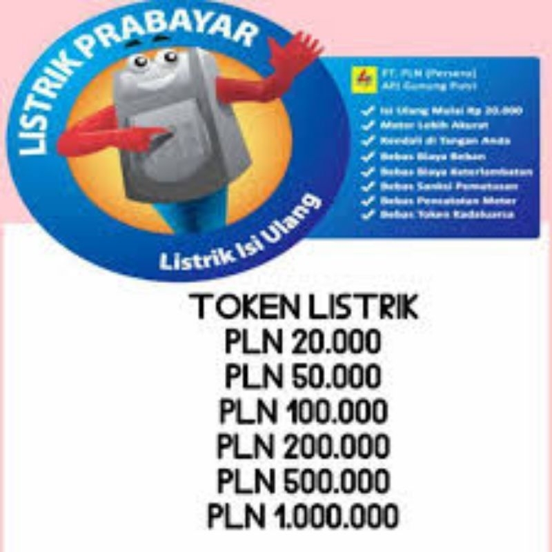 TOKEN PLN - TOKEN LISTRIK MURAH - TOKEN PLN MURAH - TOKEN PROMO
