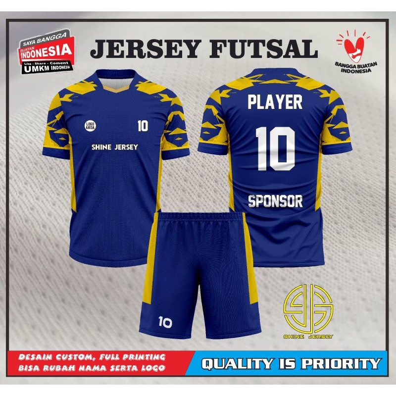 Jersey futsal custom desain