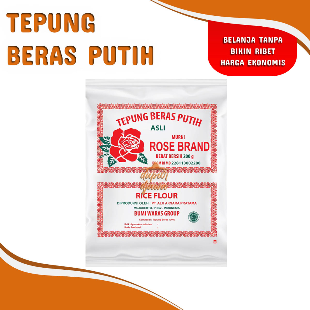

Tepung Beras Rose Brand