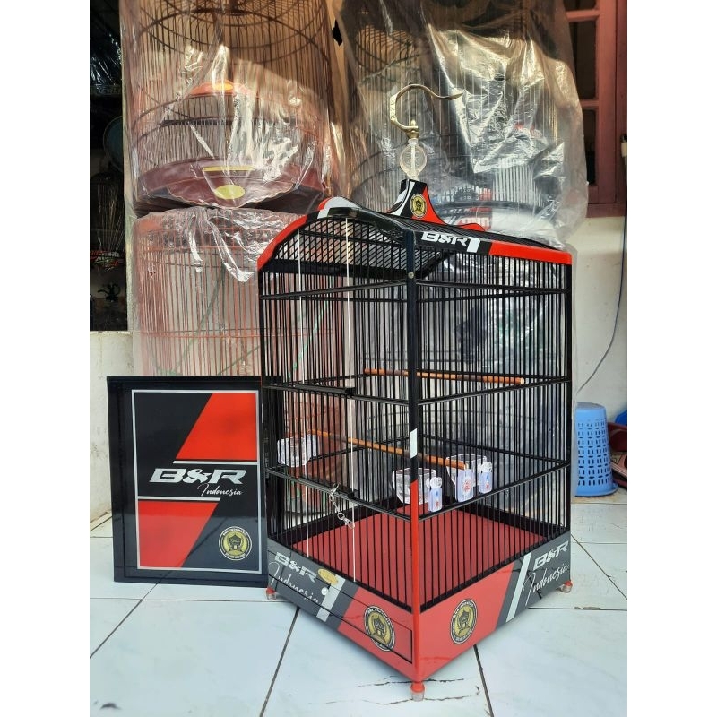 SANGKAR KOTAK BNR INDONESIA NO 2 KOMPLIT//AKSESORIS