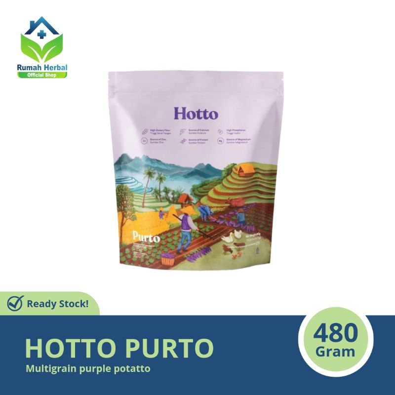 

Hotto Purto Multigrain 1 Pouch 16 Sachet Minuman Diet Penunda Lapar Serta Memperlancar BAB