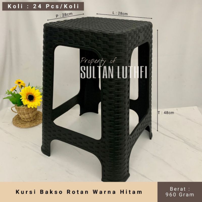 Kursi Plastik kursi rotan kursi taman