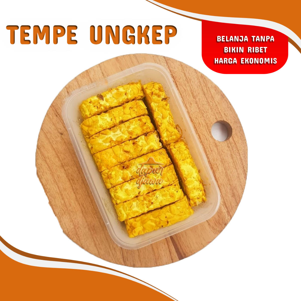 

TEMPE UNGKEP TINGGAL GORENG