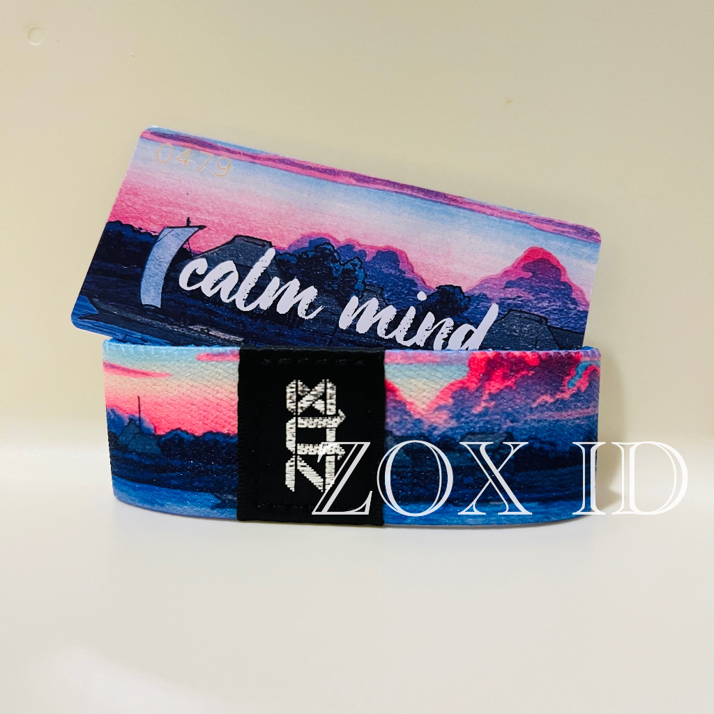 ZOX Calm Mind Wristband Bracelet Strap Gelang