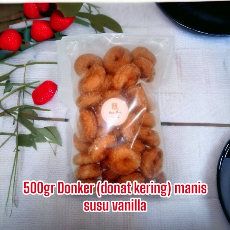 

Donker (donat kering) manis susu vanilla 500 gr