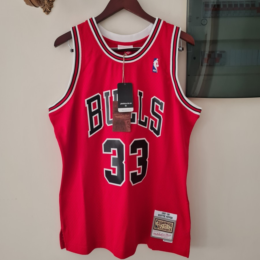 Jersey Mitchell and Ness NBA Chicago Bulls 1997 #33 Original 100% BNWT