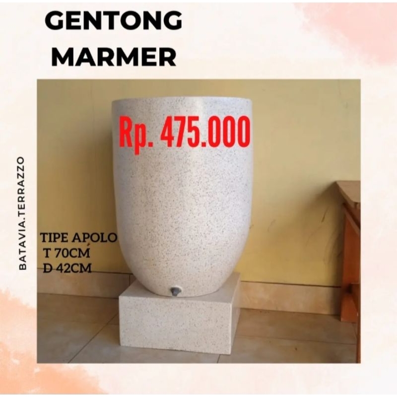 Bak Mandi Terazzo Model Apolo Handmade Bak Teraso Terlaris