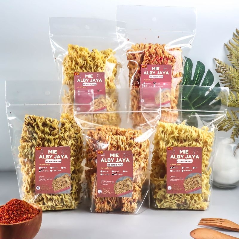 

mie pedas varian lengkap