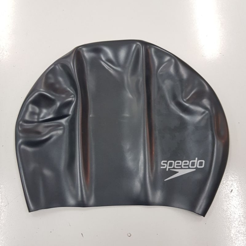 Swimcap swim cap topi renang selam Speedo spido long hair original