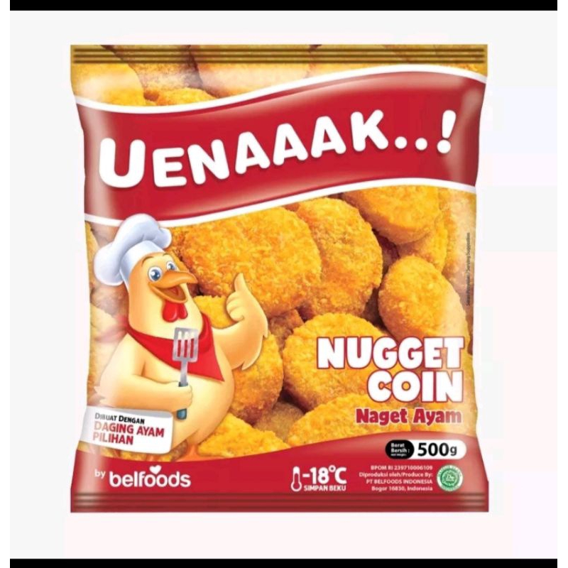 

nugget ayam Belfood 500gr