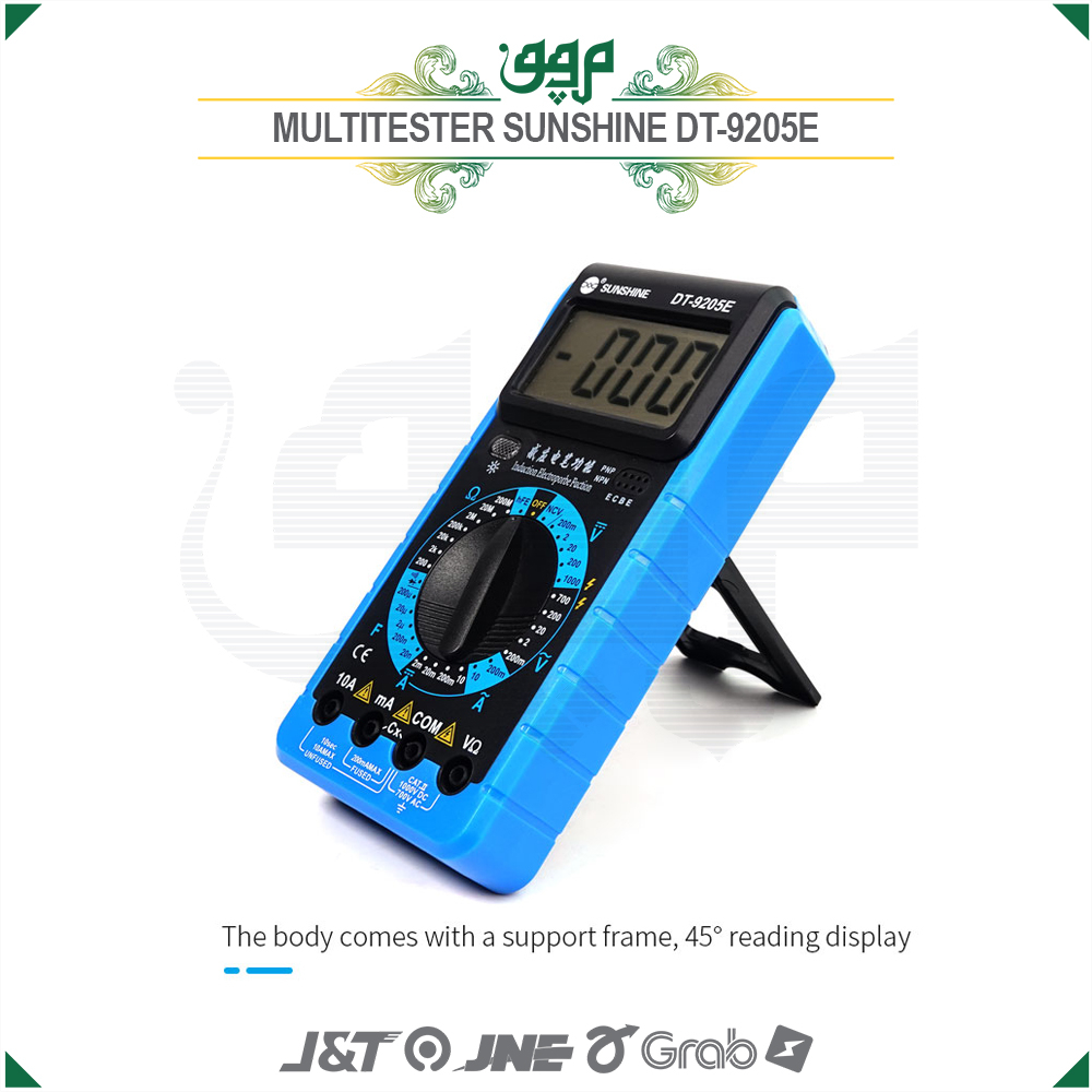 Multitester Sunshine Dt-9205E/Multitester Sunshine Dt-9205E/Multitester Sunshine Dt-9205E