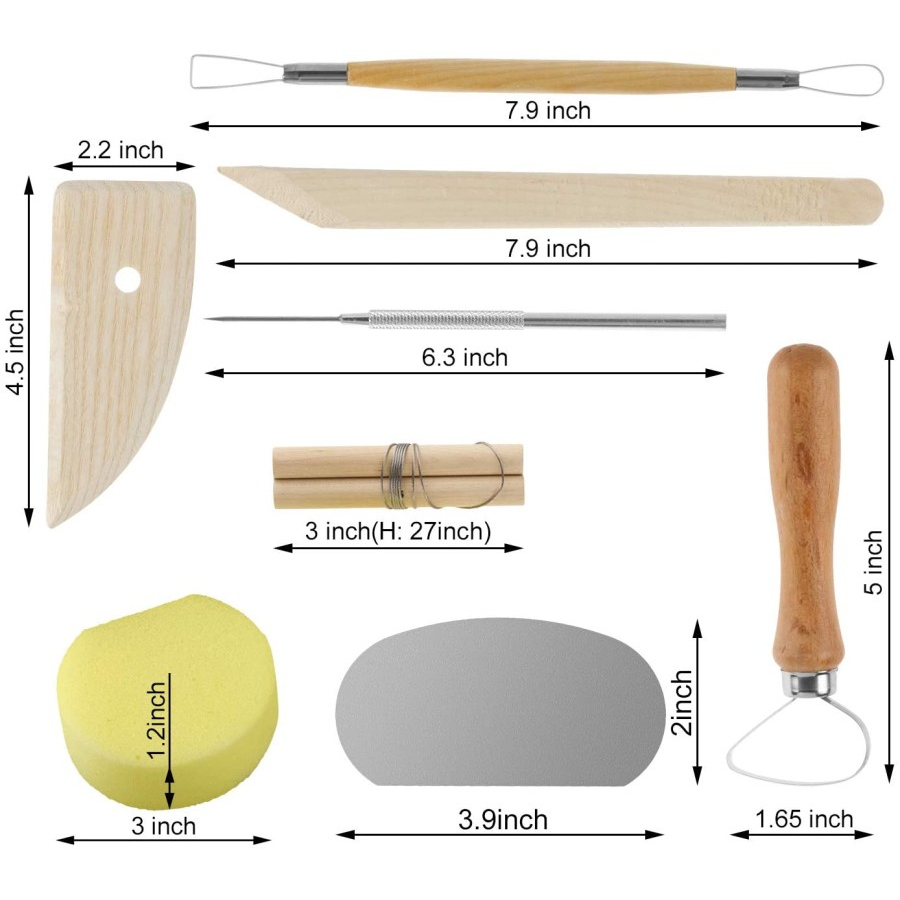 

Tools Set Type E005-8B V-Tec / Alat Clay E005-8B V-Tec