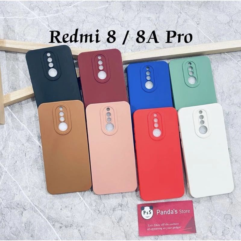 Case Pro Camera Redmi 8 Candy Case Full Color 3D Silikon TPU